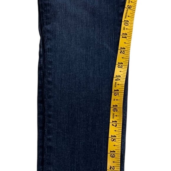 AG-Adriana Goldschmeid Jeans Womens Slim Fit Legging Ankle Size 25 Blue Distress - Picture 5 of 14